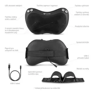 TrueLife RelaxBack B3 Charge - Massagekissen mit wiederaufladbarem Akku TrueLife RelaxBack B3 Charge - Massagekissen mit wiederaufladbarem Akku