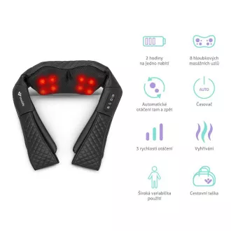 TrueLife RelaxBack B6 Charge - Massagehalsband mit wiederaufladbarer Batterie TrueLife RelaxBack B6 Charge - Massagehalsband mit wiederaufladbarer Batterie
