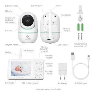 TrueLife NannyCam R4 - digitales Video-Babyphone TrueLife NannyCam R4 - digitales Video-Babyphone