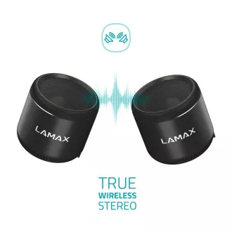 LAMAX Sphere2 Mini Bluetooth Lautsprecher, USB-C