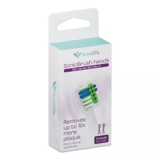TrueLife SonicBrush Köpfe der Slim-Serie Standard weiß 2er Pack TrueLife SonicBrush Köpfe der Slim-Serie Standard weiß 2er Pack
