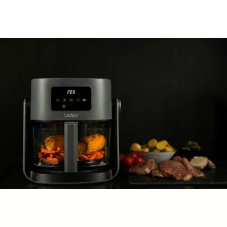 Lauben Glas&Grill Heißluftfritteuse 3in1 5500BG - Heißluftfritteuse
