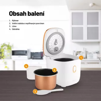 Lauben Multifunktions-Reiskocher 1200WR Rose Gold Edition - Reiskocher Lauben Multifunktions-Reiskocher 1200WR Rose Gold Edition - Reiskocher