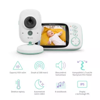 TrueLife NannyCam H32 Pro - digitales Video-Babyphone TrueLife NannyCam H32 Pro - digitales Video-Babyphone