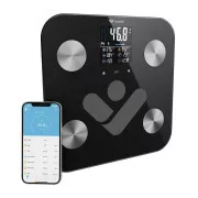 TrueLife FitShape S6 BT - Bioelektrische Impedanz-Bluetooth-Waage - schwarz