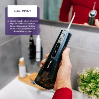 TrueLife AquaFloss Compact L100 Schwarz Munddusche