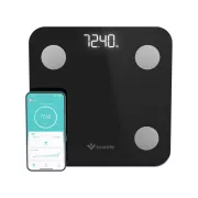 TrueLife FitScale W1 BT Black - bioelektrische Impedanz-Bluetooth-Waage
