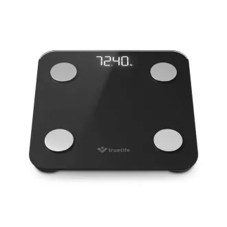 TrueLife FitScale W1 BT Black - bioelektrische Impedanz-Bluetooth-Waage TrueLife FitScale W1 BT Black - bioelektrische Impedanz-Bluetooth-Waage