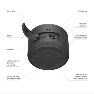 LAMAX Sphere2 Bluetooth-Lautsprecher, USB-C LAMAX Sphere2 Bluetooth-Lautsprecher, USB-C