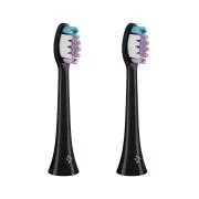 TrueLife SonicBrush Clean-Serie Bürstenköpfe „Sensitive“, schwarz, 2er-Pack