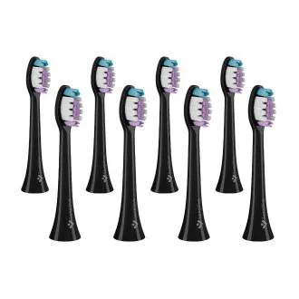 TrueLife SonicBrush Clean-Serie Bürstenköpfe „Sensitive“, schwarz, 8er-Pack TrueLife SonicBrush Clean-Serie Bürstenköpfe „Sensitive“, schwarz, 8er-Pack