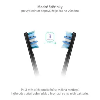 TrueLife SonicBrush Clean-Serie Bürstenköpfe „Whiten“, schwarz, 8er-Pack TrueLife SonicBrush Clean-Serie Bürstenköpfe „Whiten“, schwarz, 8er-Pack
