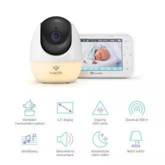 TrueLife NannyCam R4 Pro - digitales Video-Babyphone TrueLife NannyCam R4 Pro - digitales Video-Babyphone