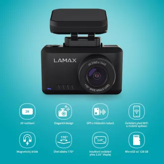 LAMAX T8 - Autokamera