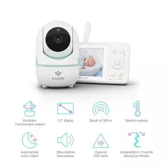 TrueLife NannyCam R4i - digitales Video-Babyphone TrueLife NannyCam R4i - digitales Video-Babyphone
