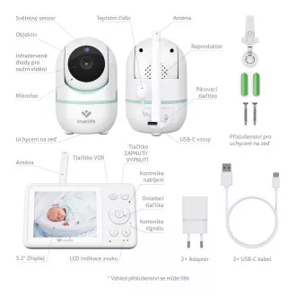 TrueLife NannyCam R4i - digitales Video-Babyphone TrueLife NannyCam R4i - digitales Video-Babyphone