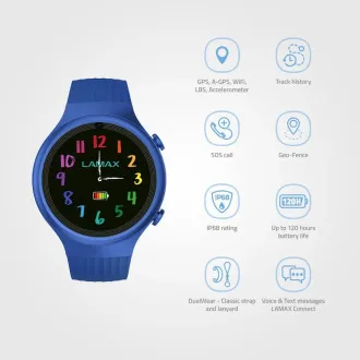 LAMAX WatchY4 Sport Blau LAMAX WatchY4 Sport Blau