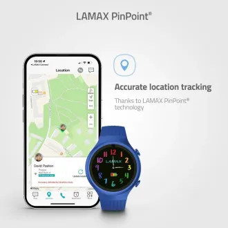 LAMAX WatchY4 Sport Blau LAMAX WatchY4 Sport Blau