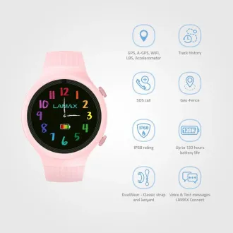 LAMAX WatchY4 Sport Rosa LAMAX WatchY4 Sport Rosa