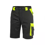 CXS SIRIUS BRIGHTON Shorts, Herren, schwarz-gelb, Größe 54