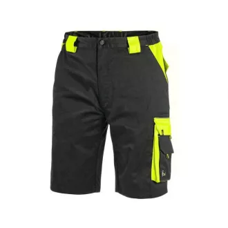 CXS SIRIUS BRIGHTON Shorts, Herren, schwarz-gelb, Gr. 60