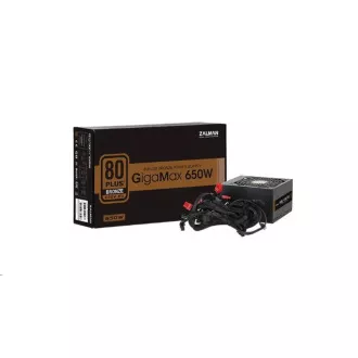 ZALMAN-Netzteil ZM650-GVII GigaMax, 650W eff. 88 %.