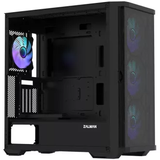 Zalman Z10 Duo / ATX / 4x120 mm ARGB-Lüfter / 2xUSB 3.0 / USB-C / gehärtetes Glas Zalman Z10 Duo / ATX / 4x120 mm ARGB-Lüfter / 2xUSB 3.0 / USB-C / gehärtetes Glas