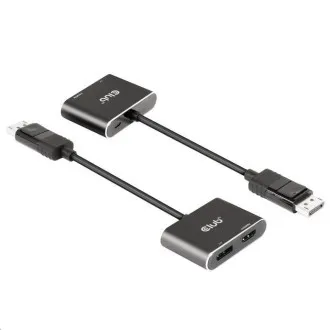 Club3D Hub MST (Multi Stream Transport) DisplayPort 1.4 zu DisplayPort   HDMI 4K60Hz (M/F)