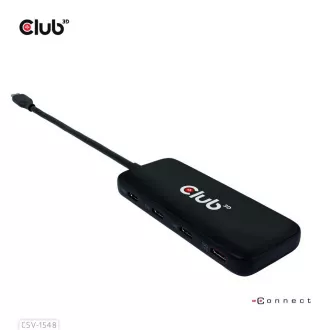 Club3D Hub 1xUSB-C auf 4xUSB-C, 10Gbps Anschluss, PD 3.0 Club3D Hub 1xUSB-C auf 4xUSB-C, 10Gbps Anschluss, PD 3.0