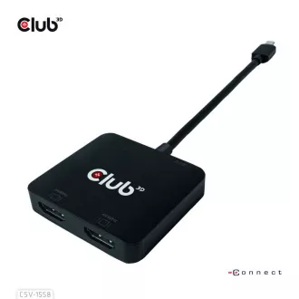 Club3D Video-Hub MST USB-C auf 2xHDMI USB-C PD 3.0, 4K60Hz Club3D Video-Hub MST USB-C auf 2xHDMI USB-C PD 3.0, 4K60Hz