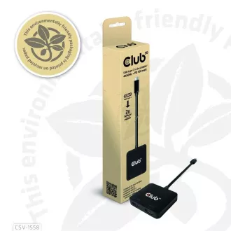 Club3D Video-Hub MST USB-C auf 2xHDMI USB-C PD 3.0, 4K60Hz Club3D Video-Hub MST USB-C auf 2xHDMI USB-C PD 3.0, 4K60Hz