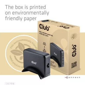 Club3D Travel Charger 240W GaN Technologie, 4xUSB-C, PPS PD 3.1 Unterstützung Club3D Travel Charger 240W GaN Technologie, 4xUSB-C, PPS PD 3.1 Unterstützung