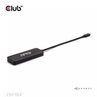 Club3D Hub MST USB-C zu 3xHDMI, Einfach: 8K30Hz, Dreifach: 4K60Hz Club3D Hub MST USB-C zu 3xHDMI, Einfach: 8K30Hz, Dreifach: 4K60Hz