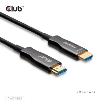 Club3D Aktives Hybrid-Glasfaser-HDMI-2.1-Kabel, 8K60Hz/4K120Hz, (M/M), 30 m Club3D Aktives Hybrid-Glasfaser-HDMI-2.1-Kabel, 8K60Hz/4K120Hz, (M/M), 30 m