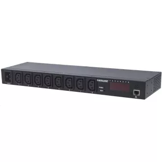 Intellinet Verteilerfeld PDU, 8x C13 Steckdose, Rack 1U, abnehmbare Leitung 16A, Überwachung Intellinet Verteilerfeld PDU, 8x C13 Steckdose, Rack 1U, abnehmbare Leitung 16A, Überwachung