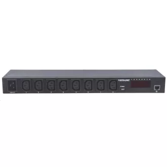 Intellinet Verteilerfeld PDU, 8x C13 Steckdose, Rack 1U, abnehmbare Leitung 16A, Überwachung Intellinet Verteilerfeld PDU, 8x C13 Steckdose, Rack 1U, abnehmbare Leitung 16A, Überwachung