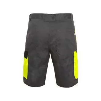 CXS PHOENIX ZEFYROS Shorts, Herren, grau-gelb, Gr. 64