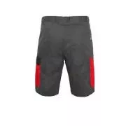 CXS PHOENIX ZEFYROS Shorts, Herren, grau-rot, Gr. 46