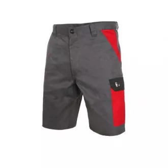 CXS PHOENIX ZEFYROS Shorts, Herren, grau-rot, Gr. 50