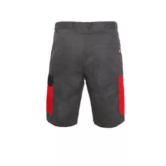 CXS PHOENIX ZEFYROS Shorts, Herren, grau-rot, Gr. 58
