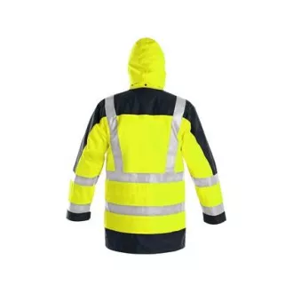 Herren Reflexjacke LONDON, 5in1, gelb-blau, Größe L Herren Reflexjacke LONDON, 5in1, gelb-blau, Größe L