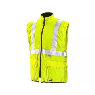 Herren Reflexjacke LONDON, 5in1, gelb-blau, Größe XL Herren Reflexjacke LONDON, 5in1, gelb-blau, Größe XL