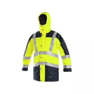 Herren Reflexjacke LONDON, 5in1, gelb-blau, Gr. 2XL Herren Reflexjacke LONDON, 5in1, gelb-blau, Gr. 2XL