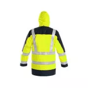 Herren Reflexjacke LONDON, 5in1, gelb-blau, Gr. 2XL