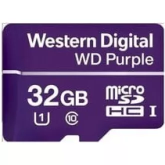 WD MicroSDHC-Karte 32GB Lila WDD032G1P0C Klasse 10, 16TBW
