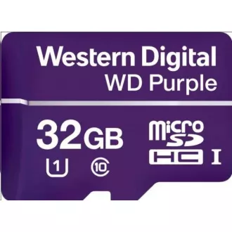 WD MicroSDHC-Karte 32GB Lila WDD032G1P0C Klasse 10, 16TBW WD MicroSDHC-Karte 32GB Lila WDD032G1P0C Klasse 10, 16TBW