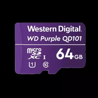 WD MicroSDXC-Karte 64GB Lila WDD064G1P0C Klasse 10, 16 TBW WD MicroSDXC-Karte 64GB Lila WDD064G1P0C Klasse 10, 16 TBW