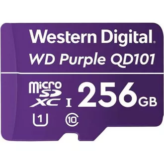 WD MicroSDXC-Karte 256GB Lila WDD256G1P0C Class 10 (R: 100/W: 60 MB/s)