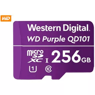 WD MicroSDXC-Karte 256GB Lila WDD256G1P0C Class 10 (R: 100/W: 60 MB/s)