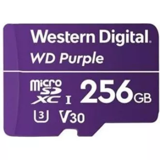WD MicroSDXC-Karte 256GB Lila WDD256G1P0C Class 10 (R: 100/W: 60 MB/s)